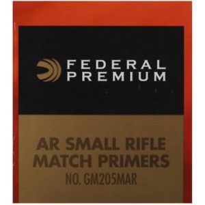 Federal Premium Gold Medal AR Match Grade Small Rifle Primers