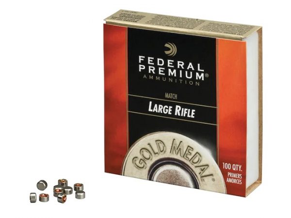 Federal Premium Gold Medal Large Rifle Match Primers 210M