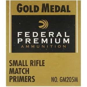 Federal Premium Gold Medal Small Rifle Match Primers