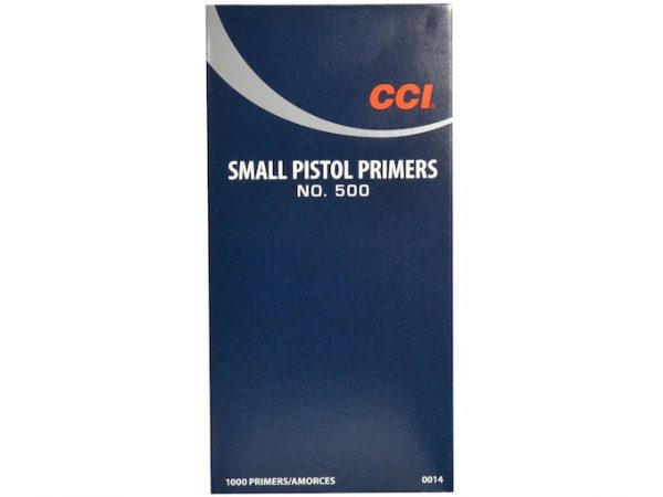 CCI Small Pistol Primers 500